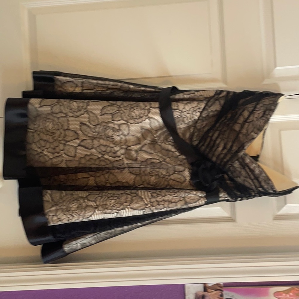 Black and Tan dress